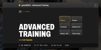 GrandMA3 Advanced Training (noviembre 2026) – En directo